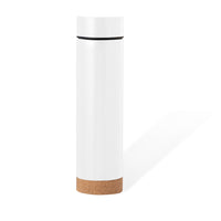 Termos in acciaio inox bianco da personalizzare 