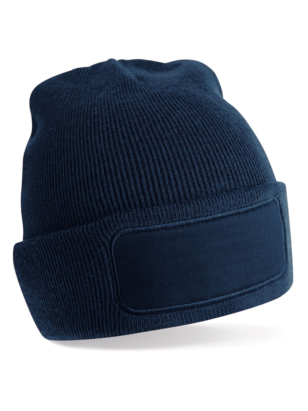Berretto in poliestere riciclato con patch