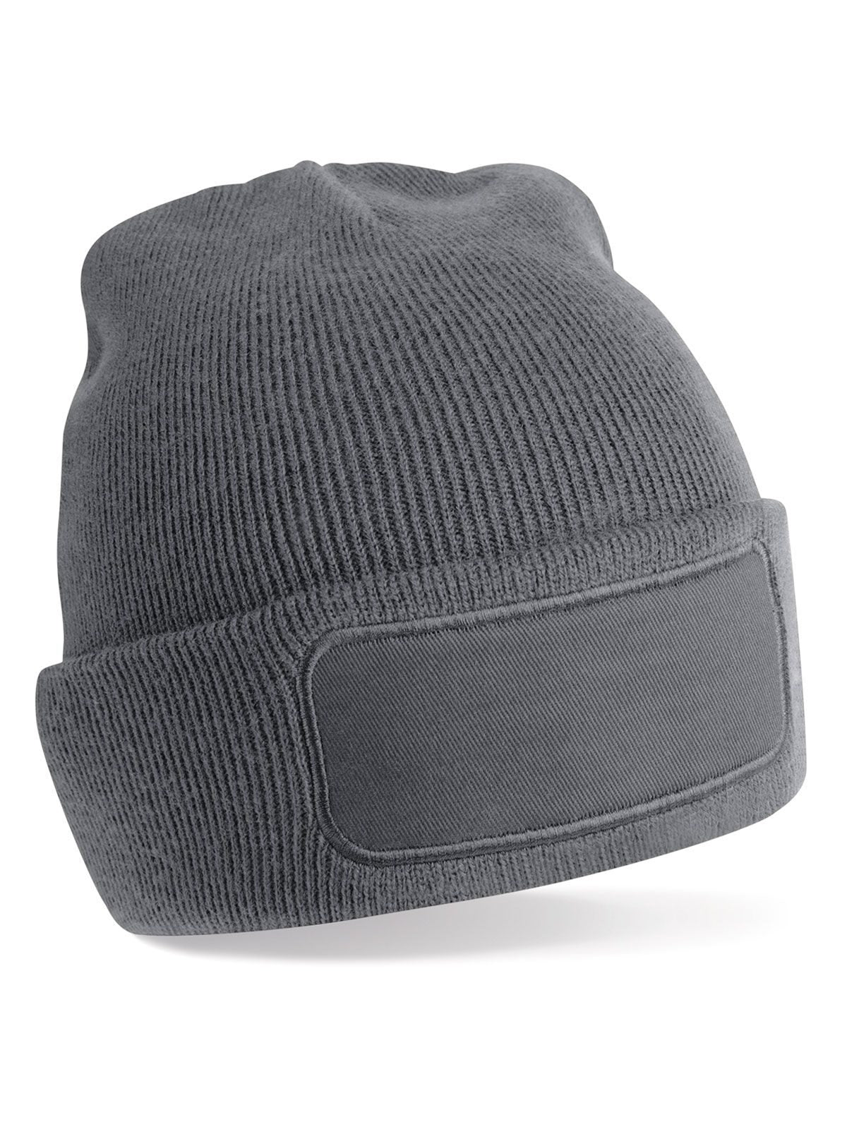 Berretto in poliestere riciclato con patch