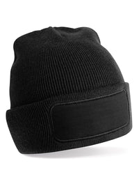Berretto in poliestere riciclato con patch