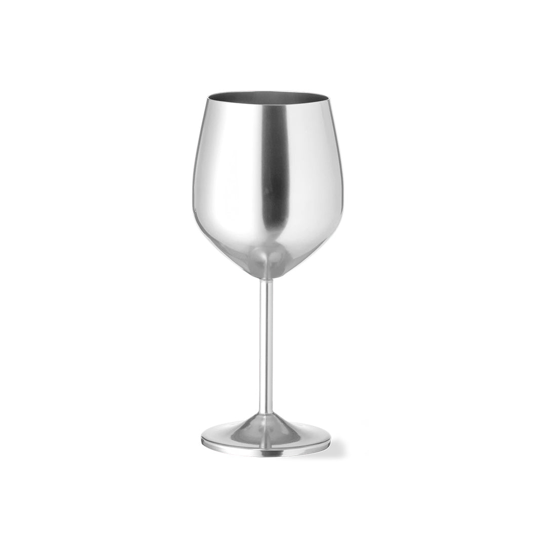 Calice di vino in alluminio