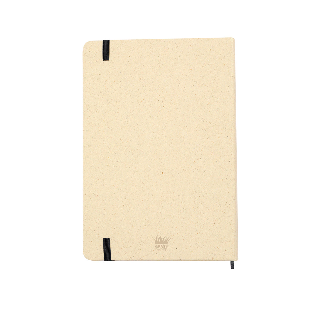 Quaderno con copertina in erbe riciclate