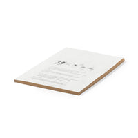 Quaderno A5 con copertina in carta di semi e fogli in carta kraft