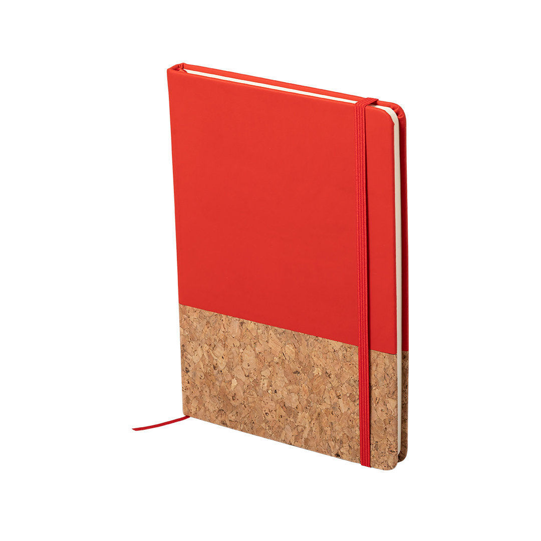 Quaderno A5 in similpelle e sughero