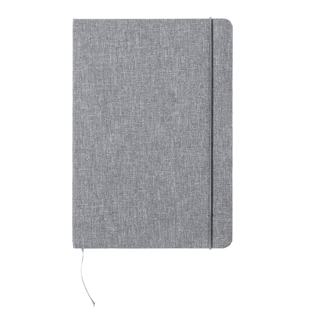 Quaderno A5 con segnalibro e chiusura elastica