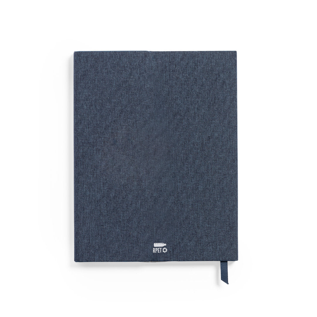 Quaderno pieghevole con dettagli in bambù