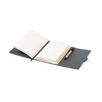 Quaderno pieghevole con dettagli in bambù
