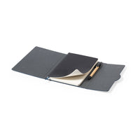 Quaderno pieghevole con dettagli in bambù