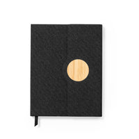 Quaderno pieghevole con dettagli in bambù