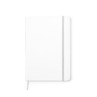 Quaderno A5 con copertina rigida in similpelle riciclata