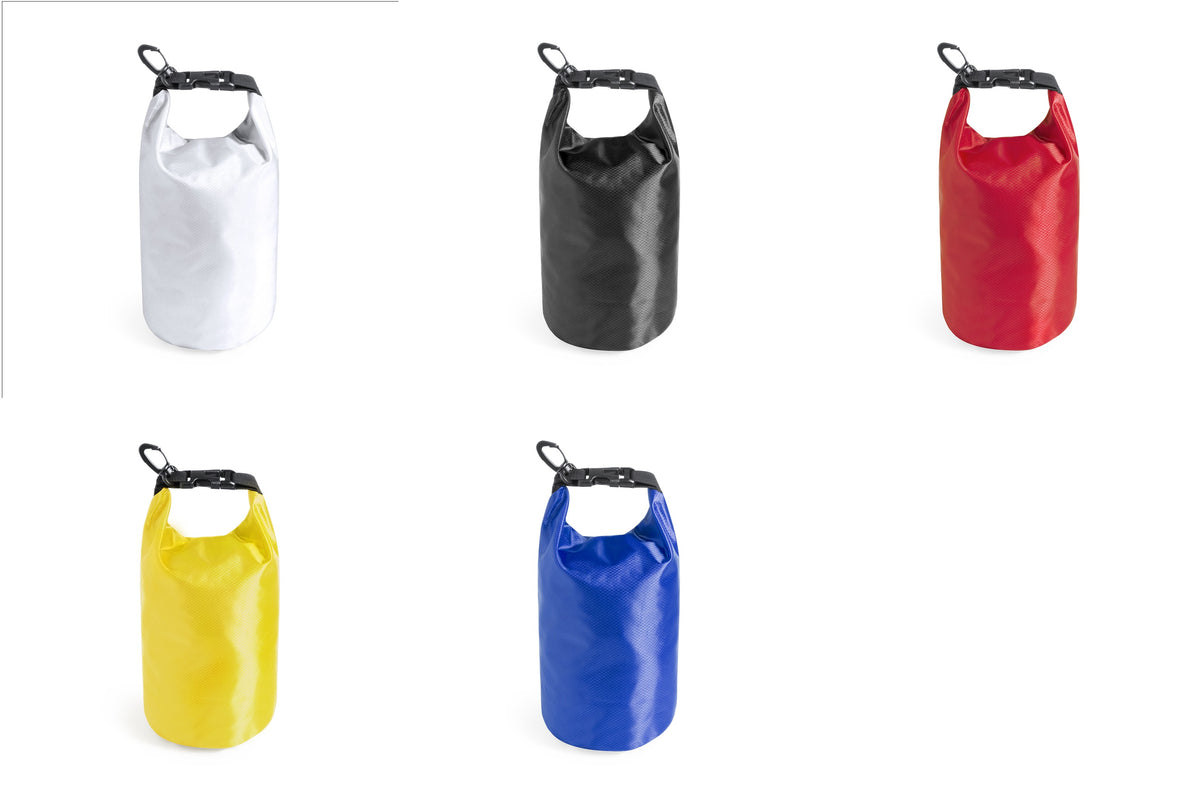 Borsa impermeabile con moschettoni