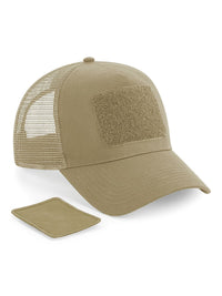 Cappellino snapback con patch intercambiabile