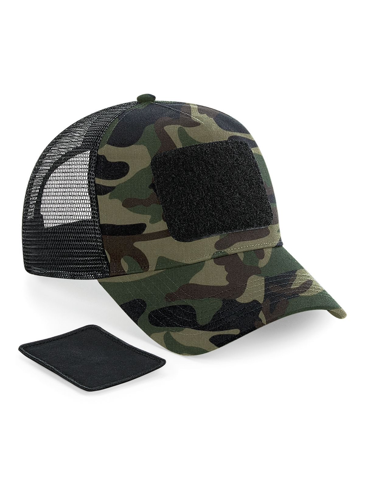 Cappellino snapback con patch intercambiabile