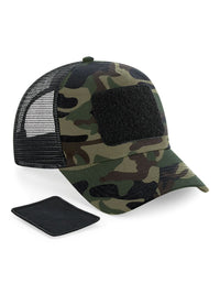 Cappellino snapback con patch intercambiabile