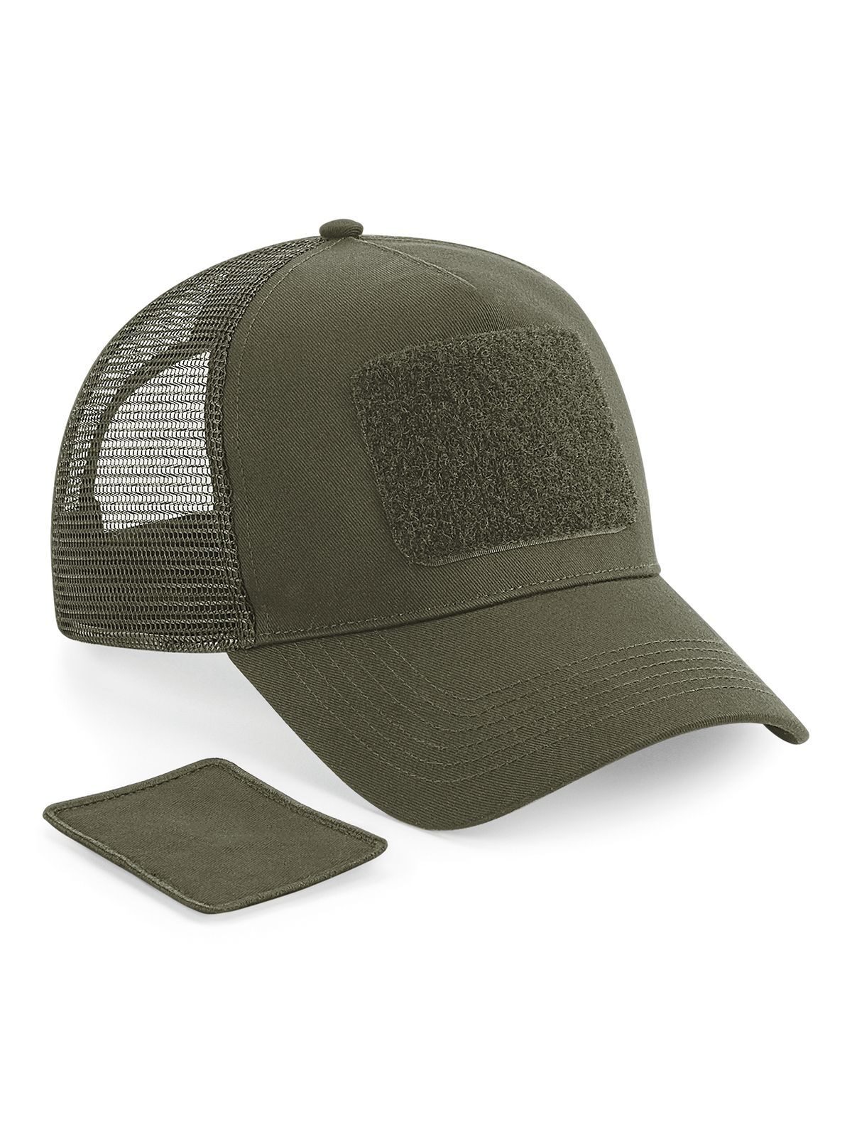 Cappellino snapback con patch intercambiabile