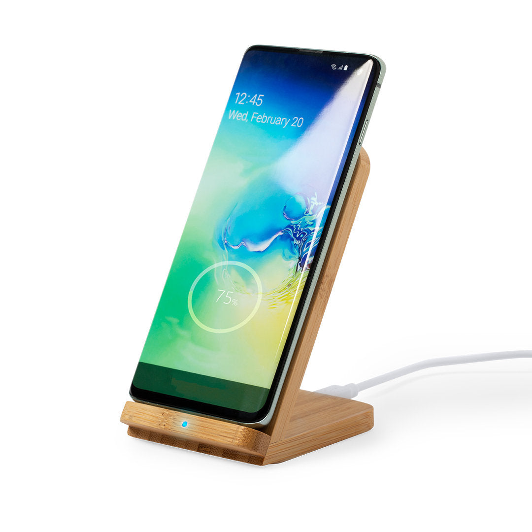 Caricabatterie wireless con supporto smartphone