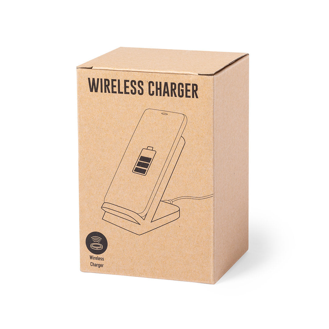 Caricabatterie wireless con supporto smartphone