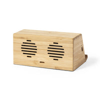 Cassa con ricarica wireless e supporto smartphone