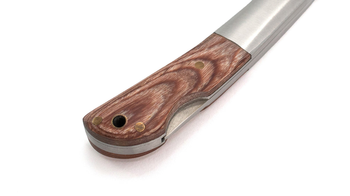Coltellino con manico in legno