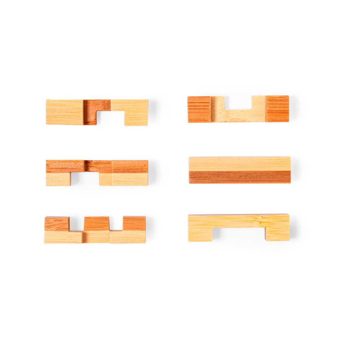 Gioco 6 pezzi in bambù