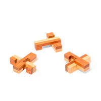 Gioco 6 pezzi in bambù