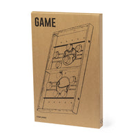 Gioco lancio delle pedine in legno