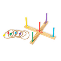 Gioco anelli in legno