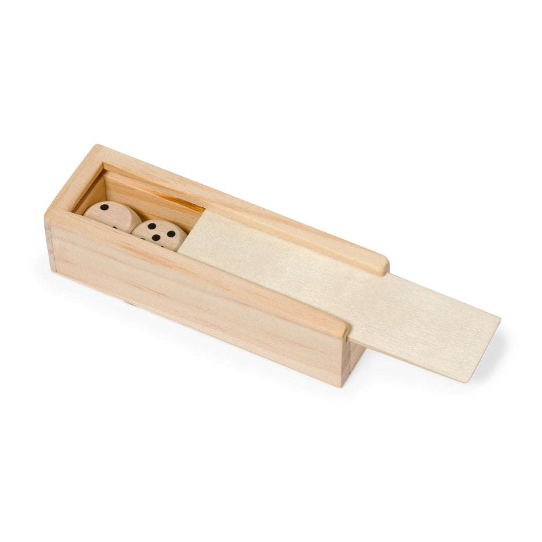 Set di dadi in legno