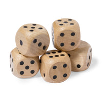 Set di dadi in legno