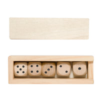 Set di dadi in legno