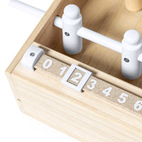 Calcetto in legno