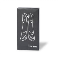 Multiutensile in acciaio inox nero 13 funzioni