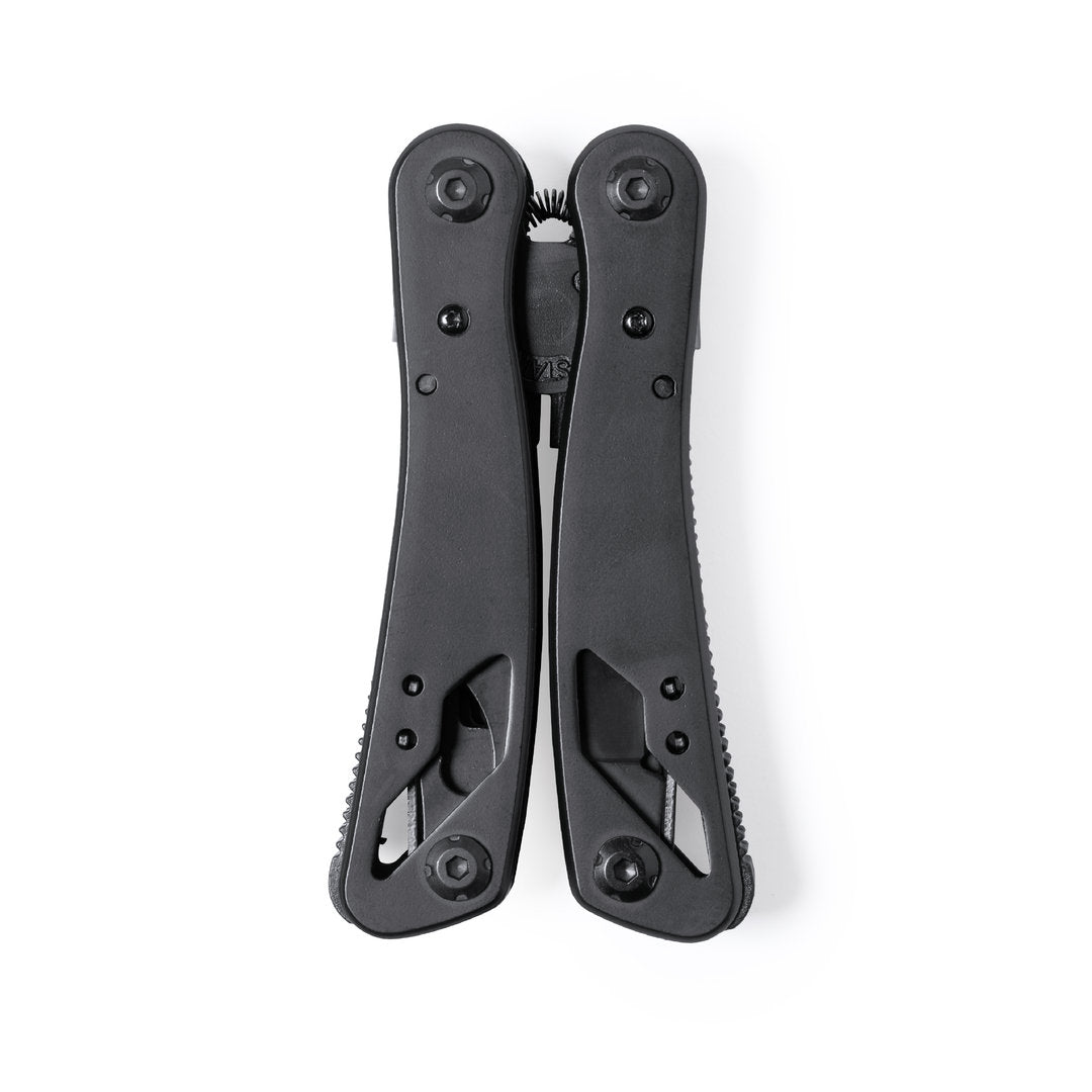 Multiutensile in acciaio inox nero 13 funzioni