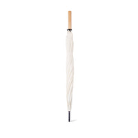 Ombrello con manico in legno