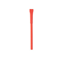 Penna biro in cartone con tappo abbinato