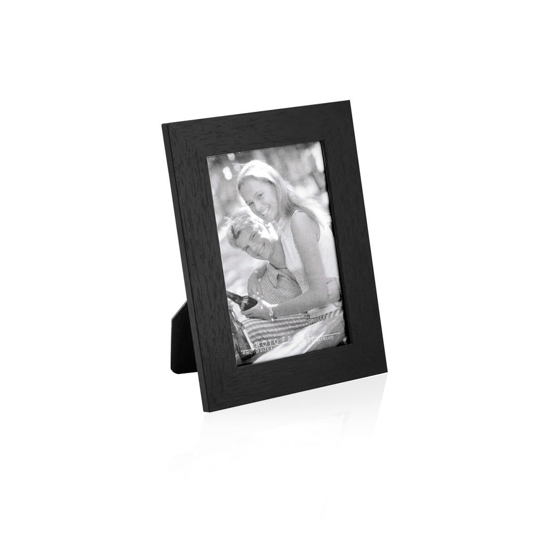 Cornice portafoto in colori con telaio in legno