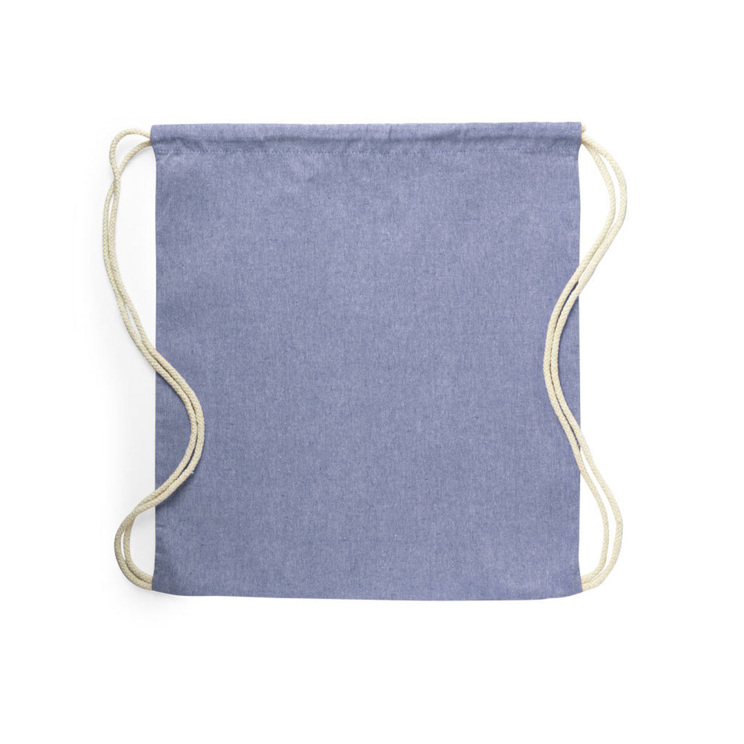 Sacca zaino in cotone riciclato