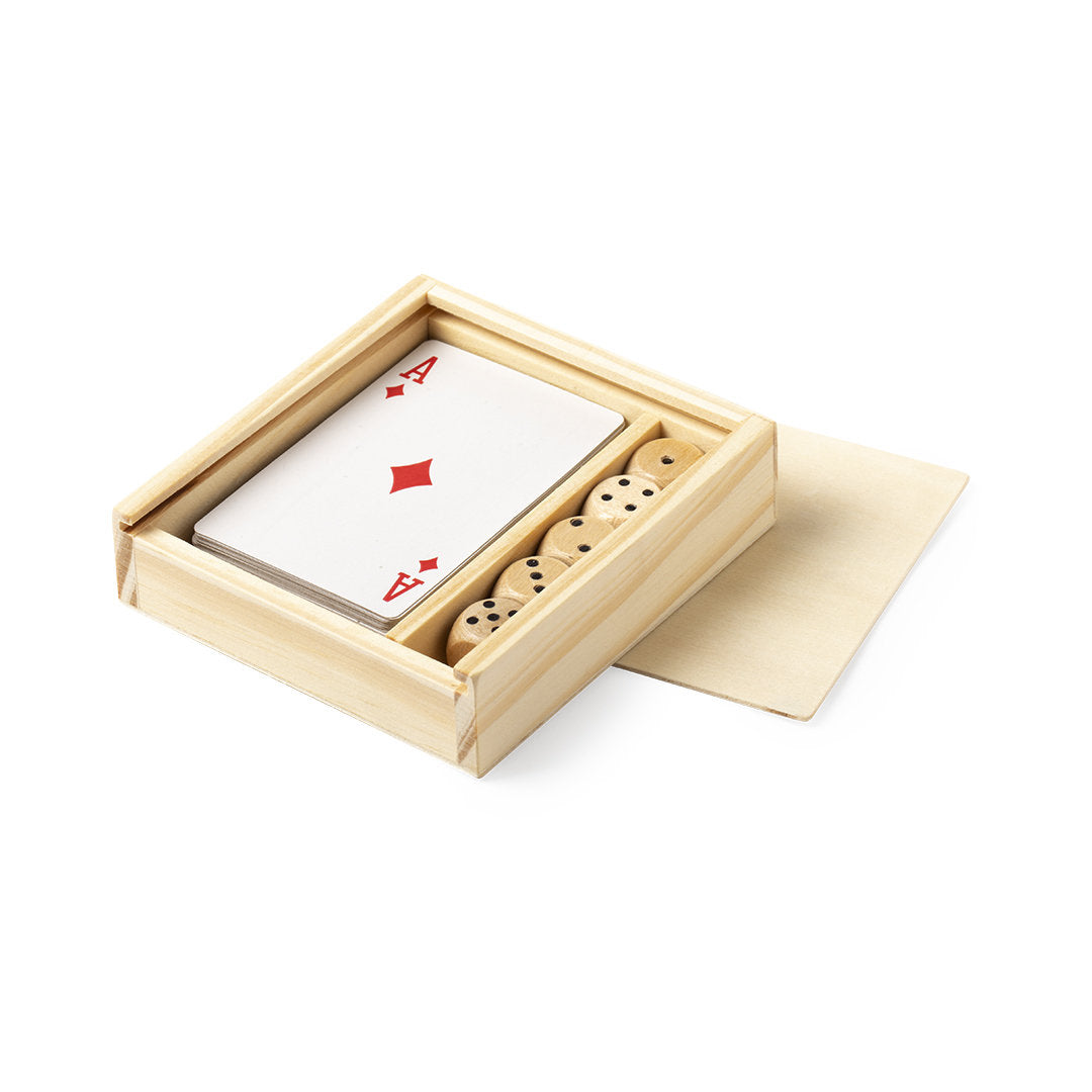 Set carte da gioco e dadi