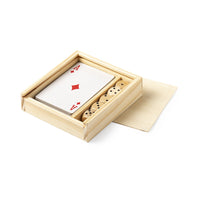 Set carte da gioco e dadi