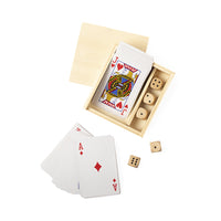 Set carte da gioco e dadi