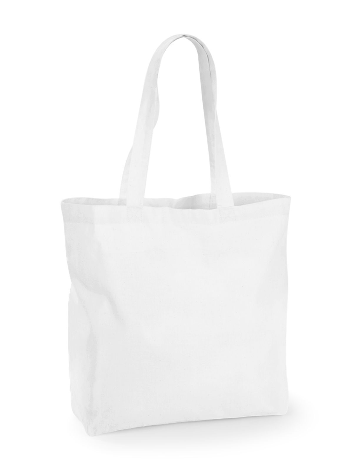 Shopper ampia in cotone
