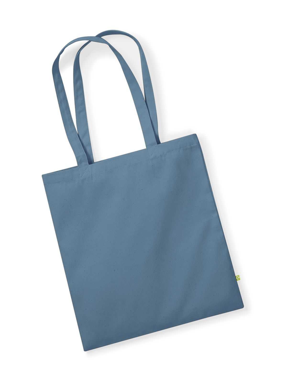Shopper bag canvas pesante in cotone organico