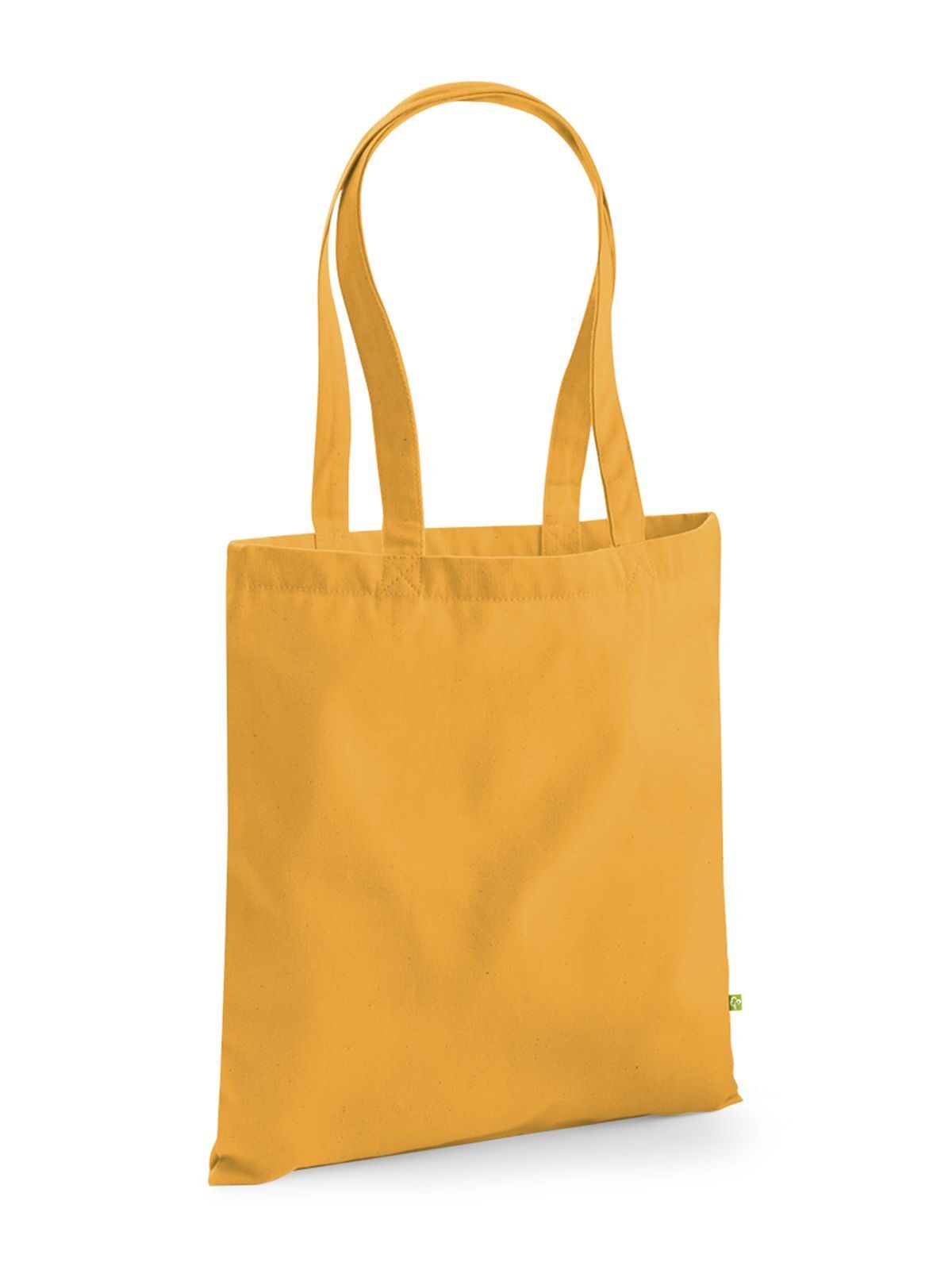 Shopper bag canvas pesante in cotone organico