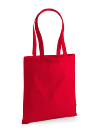 Shopper bag canvas pesante in cotone organico