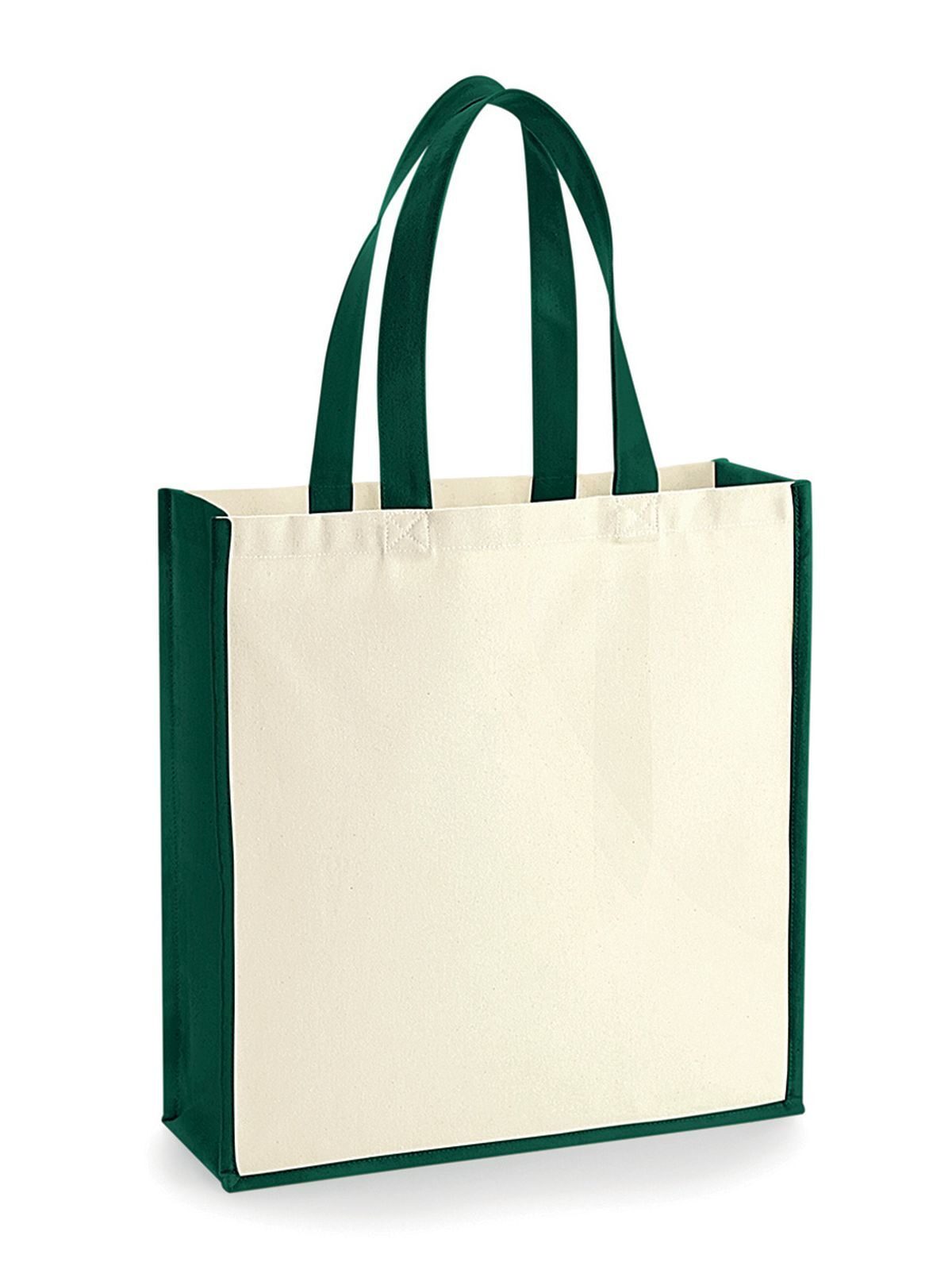 Shopper canvas con soffietto