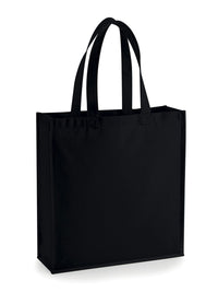 Shopper canvas con soffietto