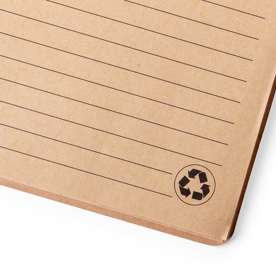 Quaderno ad anelli con copertina in bambù