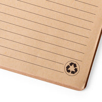 Quaderno ad anelli con copertina in bambù
