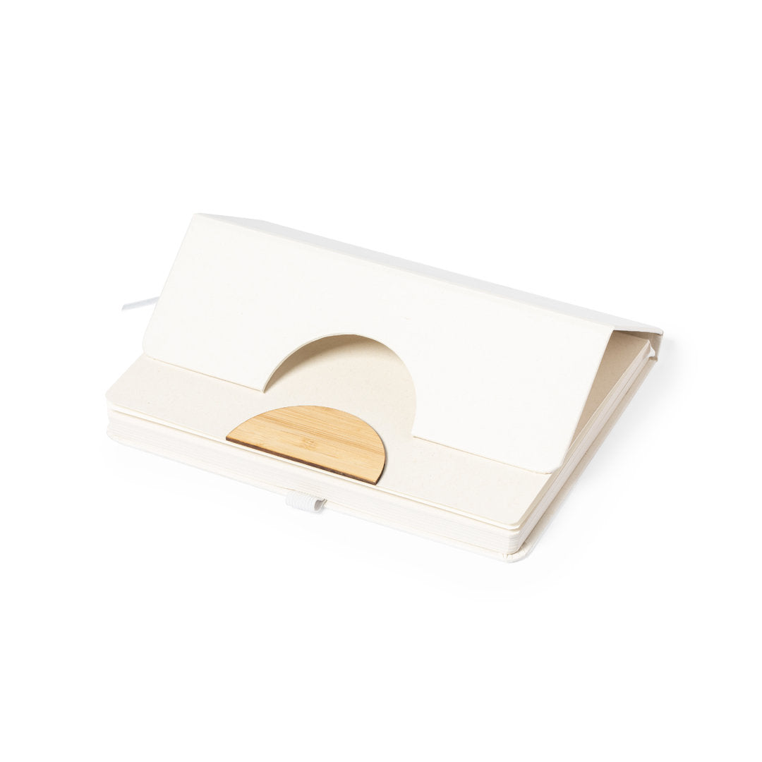 Quaderno A5 con supporto per smartphone