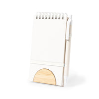 Taccuino con supporto per smartphone e penna